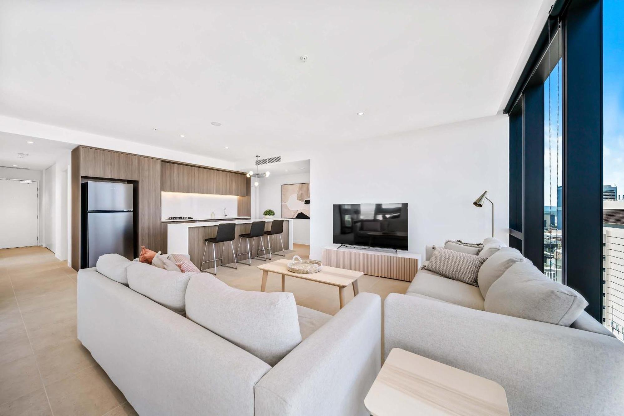 Brand New Luxurious 3 Bedroom Cbd Apartment Perth