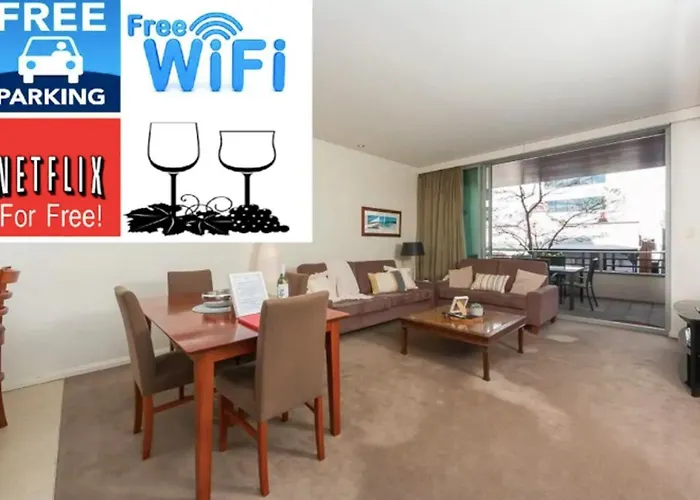 Tranquil Exec City Free Wifi Netflix Wine Parking